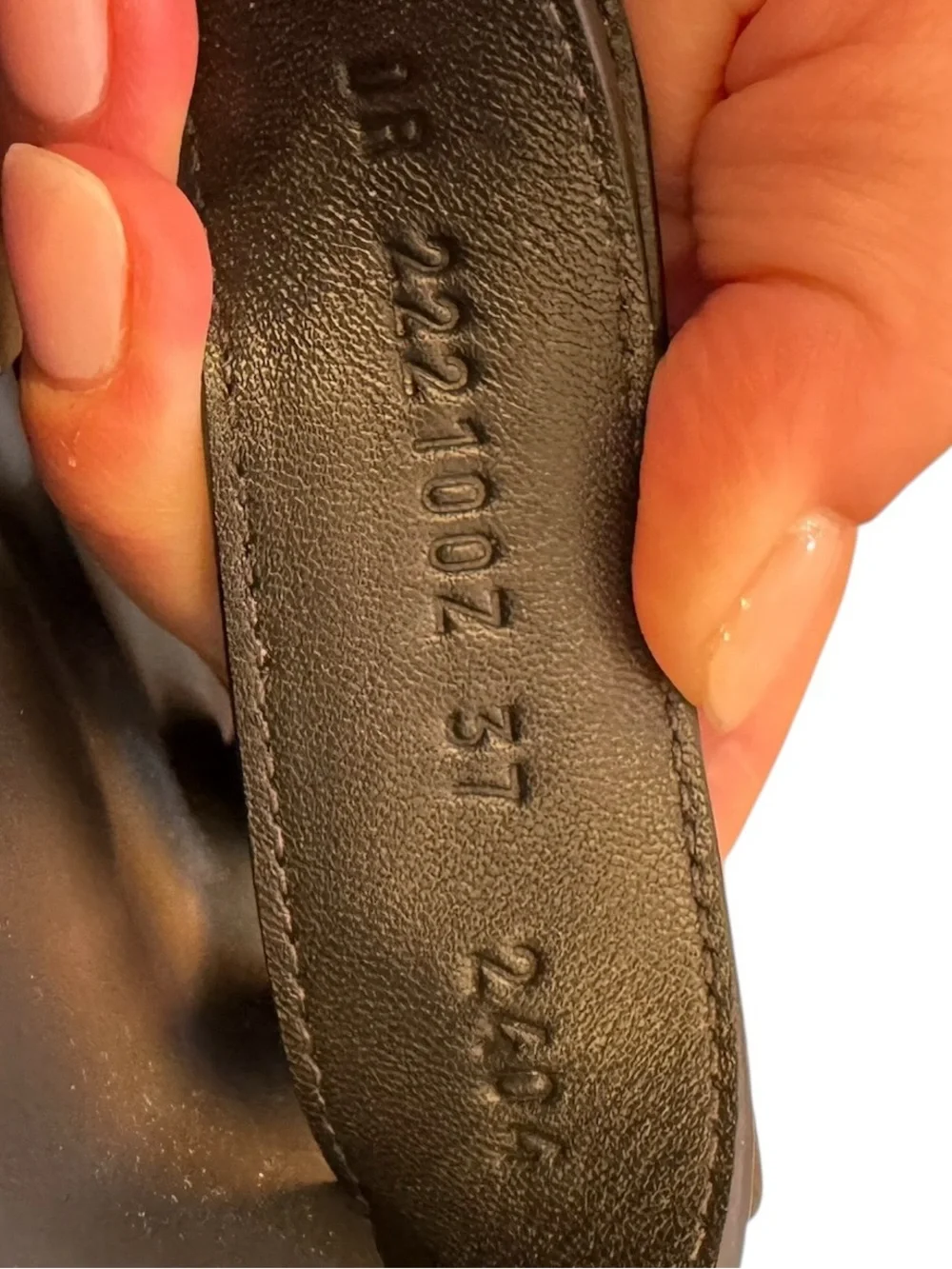 Hermes Chypre Sandals Noir